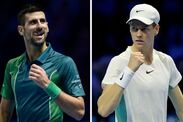 Novak Djokovic ATP Finals Jannik Sinner Holger Rune