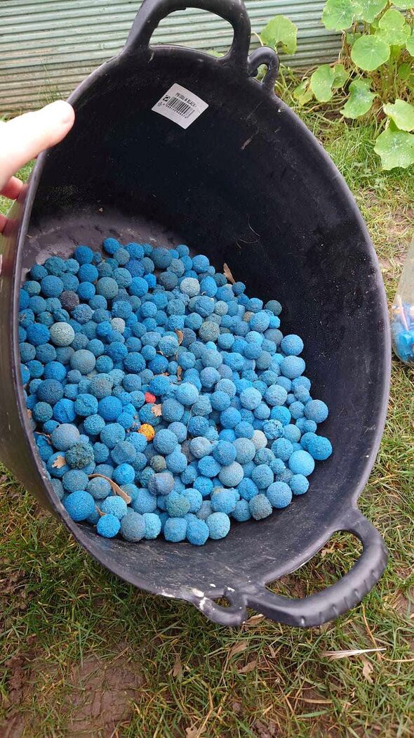 1000s of rubber balls are washing up on picturesque beaches in North East England